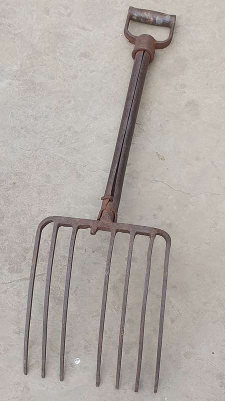 Vintage coal fork as per photo