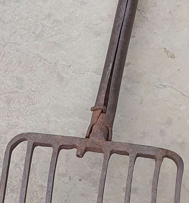 Vintage coal fork as per photo