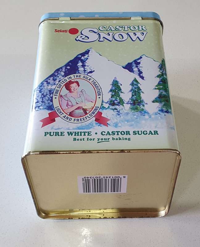 Selati icing snow tin as per photos