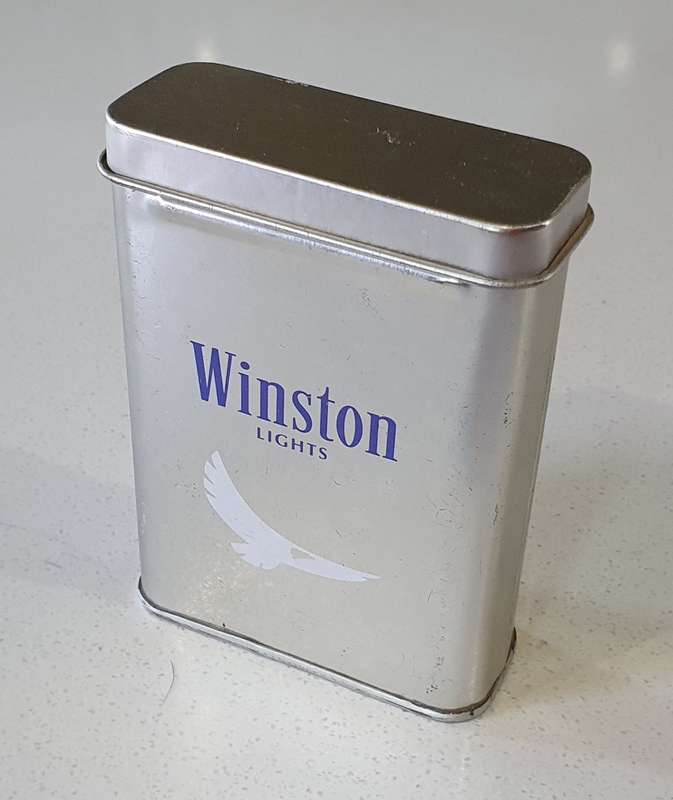 WINSTON tin as per photos