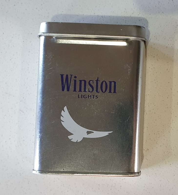WINSTON tin as per photos