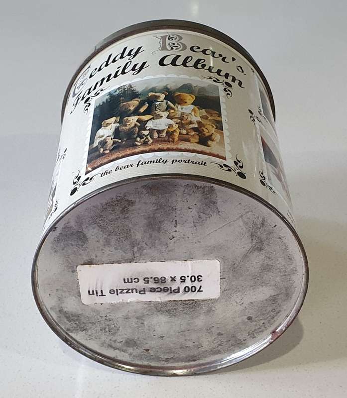 TEDDY BEAR`S FAMILY ALBUM tin as per photos