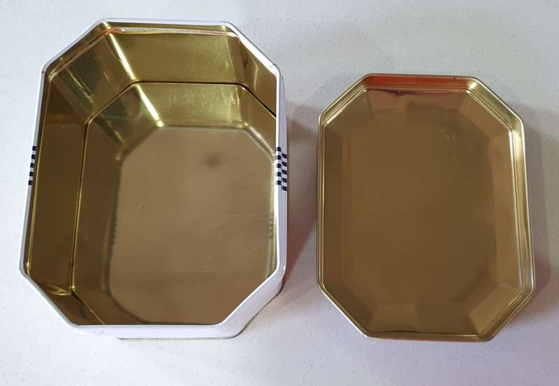 Damascus Frech Nougat tin as per photos