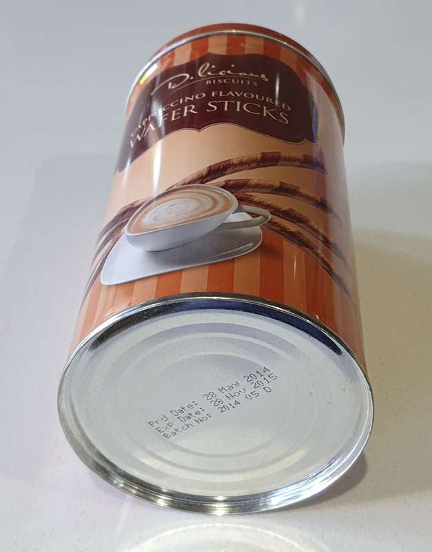 WAFER sticks tin as per photos