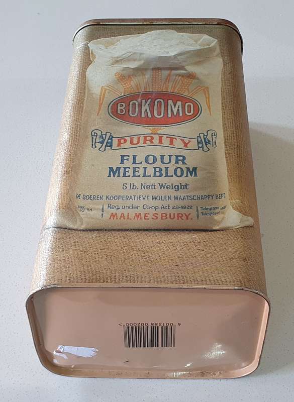 BOKOMO purity flour tin as per photos