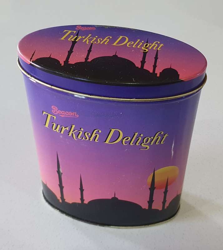 Beacon TURKISH DELIGHT tin as per photos