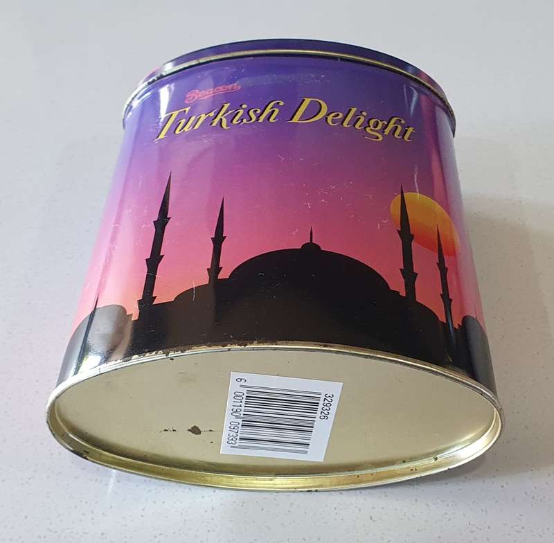 Beacon TURKISH DELIGHT tin as per photos