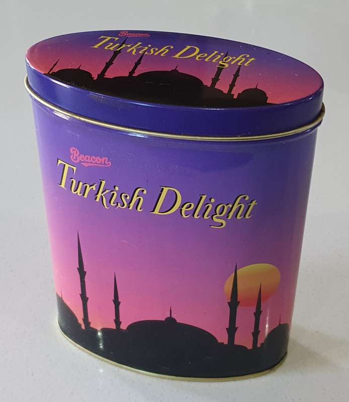 Beacon TURKISH DELIGHT tin as per photos