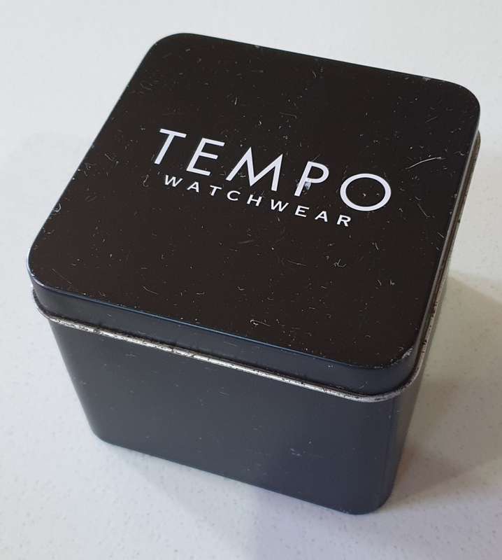 TEMPO watchwear tin as per photos