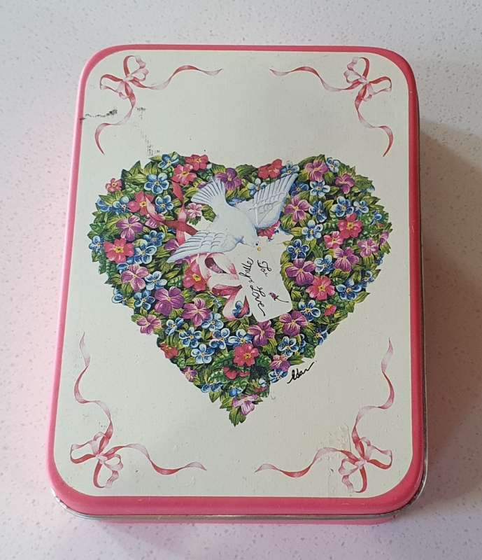 To my Love tin as per photos