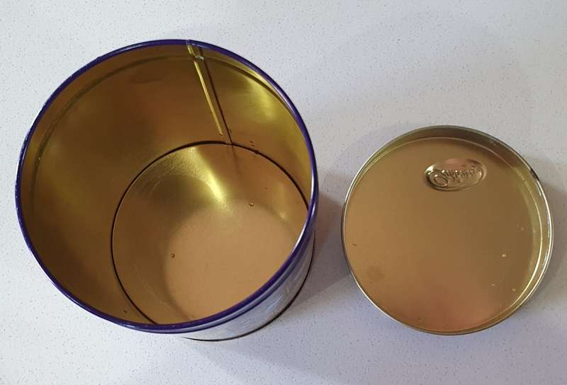 CADBURY tin as per photos
