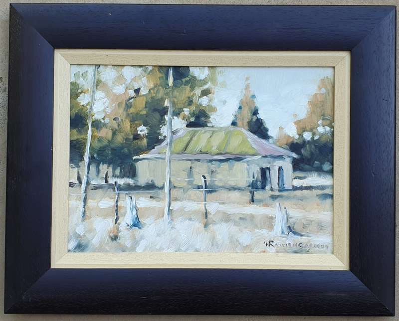 Original framed oil painting by RAUTENBACH as per photos