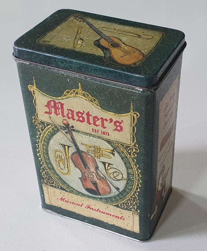 Masters musical instruments tin as per photos