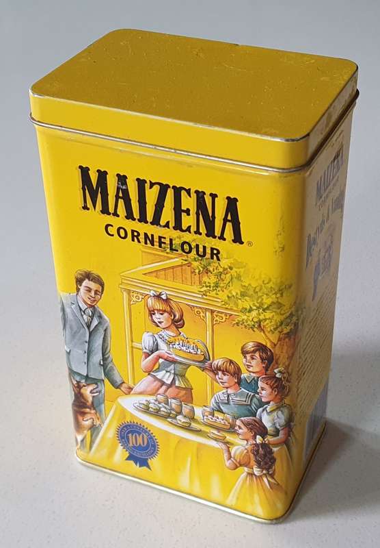 MAIZENA CORNFLOUR tin as per photos