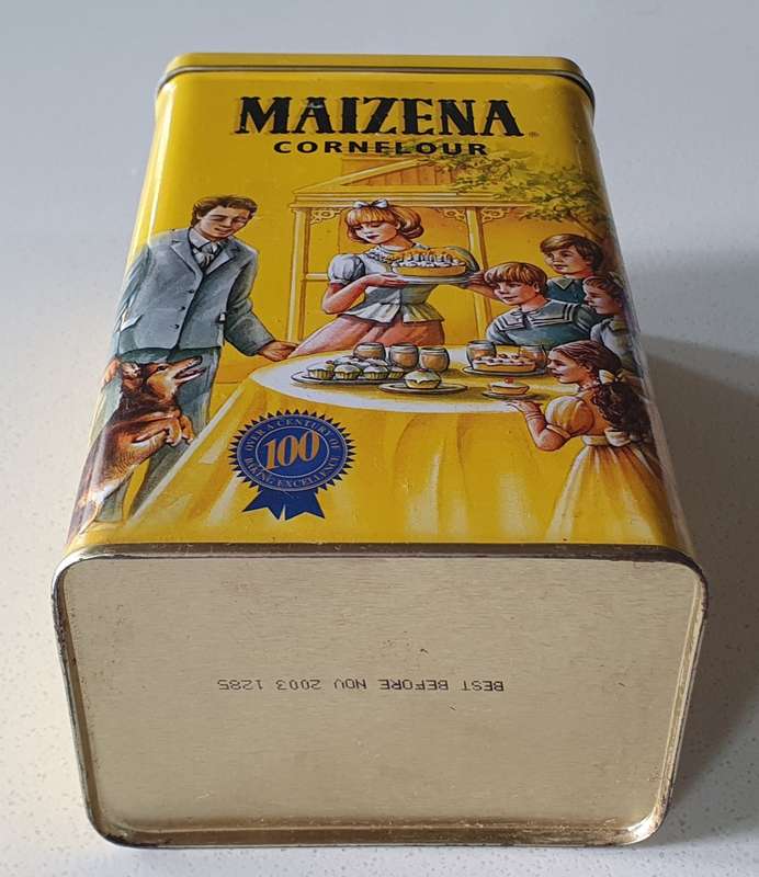MAIZENA CORNFLOUR tin as per photos