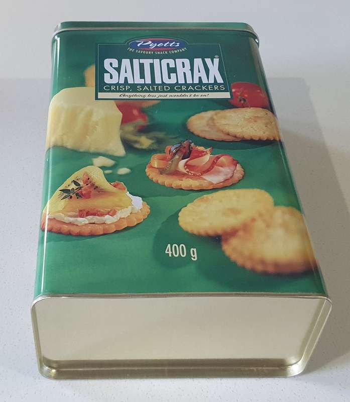 PYOTTS Salticrax tin as per photos