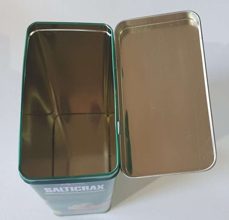 PYOTTS Salticrax tin as per photos