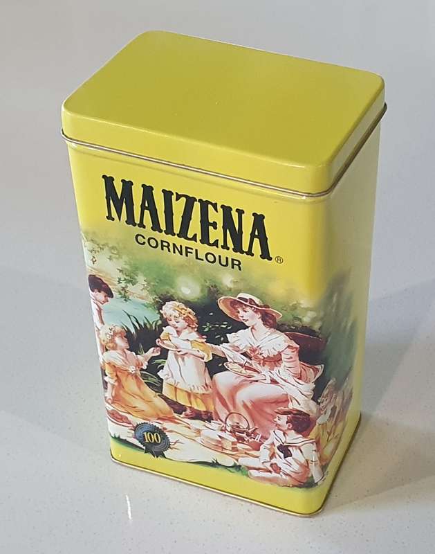 MAIZENA CORNFLOUR tin as per photos