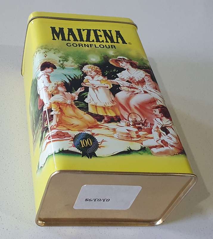 MAIZENA CORNFLOUR tin as per photos