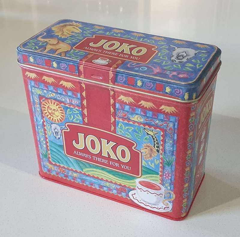 JOKO tea tin as per photos