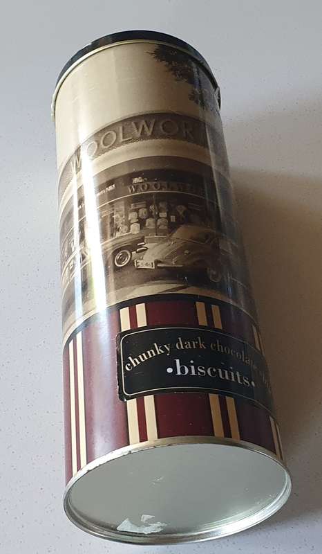 Woolworths tin as per photos