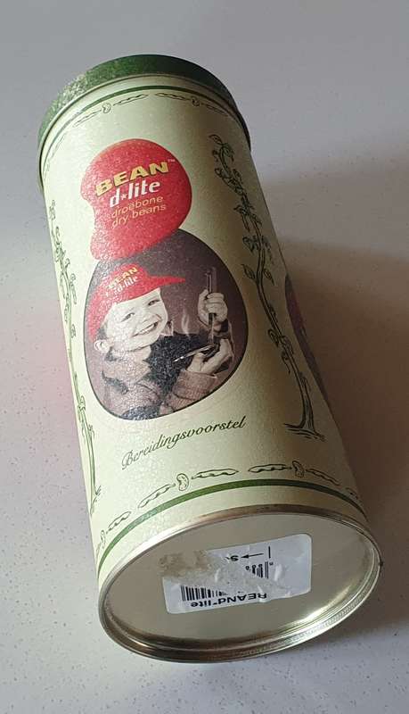 BEAN D-lite tin as per photos