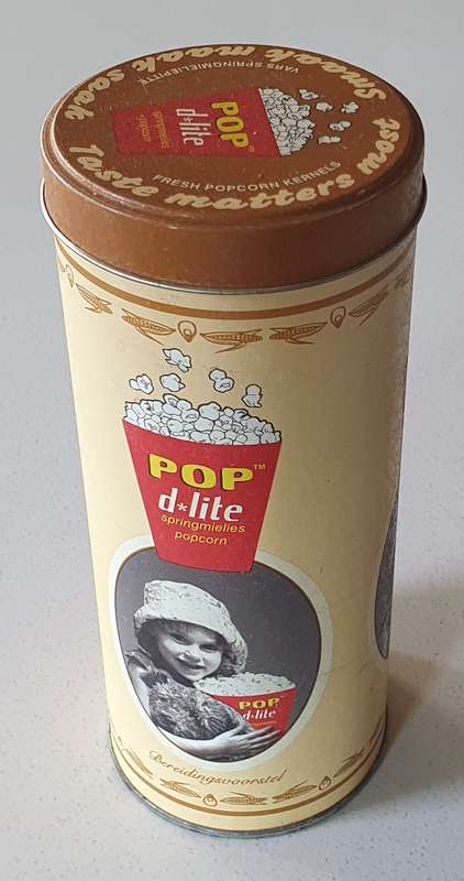 POP D-lite tin as per photos