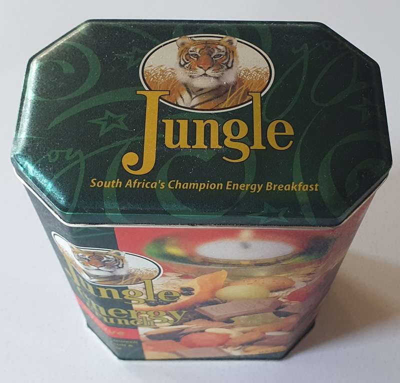 JUNGLE energy crunch tin as per photos