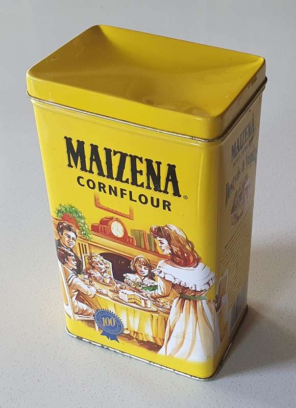 MAIZENA cornflour tin as per photos