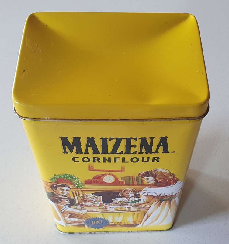 MAIZENA cornflour tin as per photos