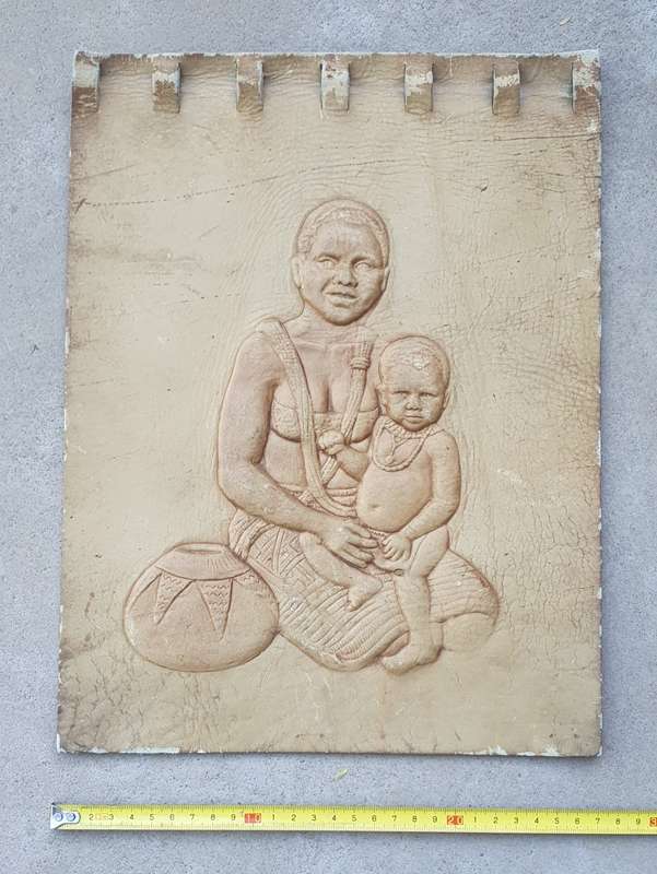 Original 3D artwork on leather as per photo