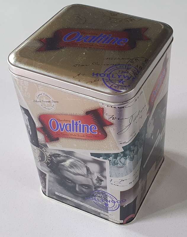 OVALTINE tin as per photos