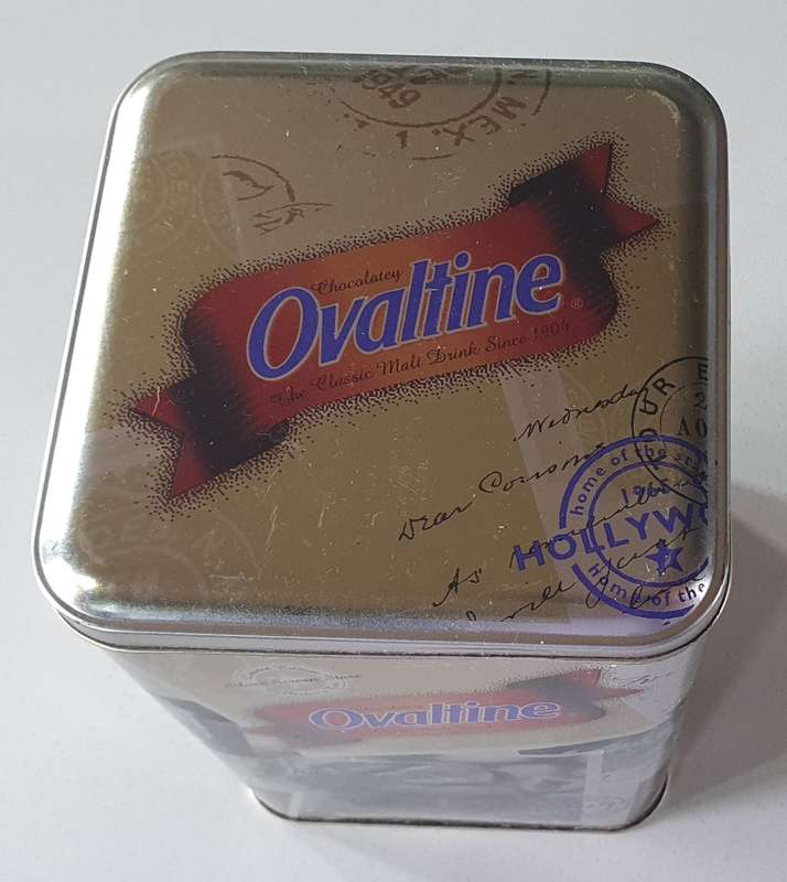 OVALTINE tin as per photos