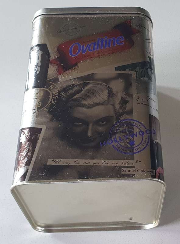 OVALTINE tin as per photos