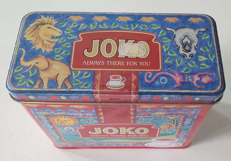 JOKO tea tin as per photos