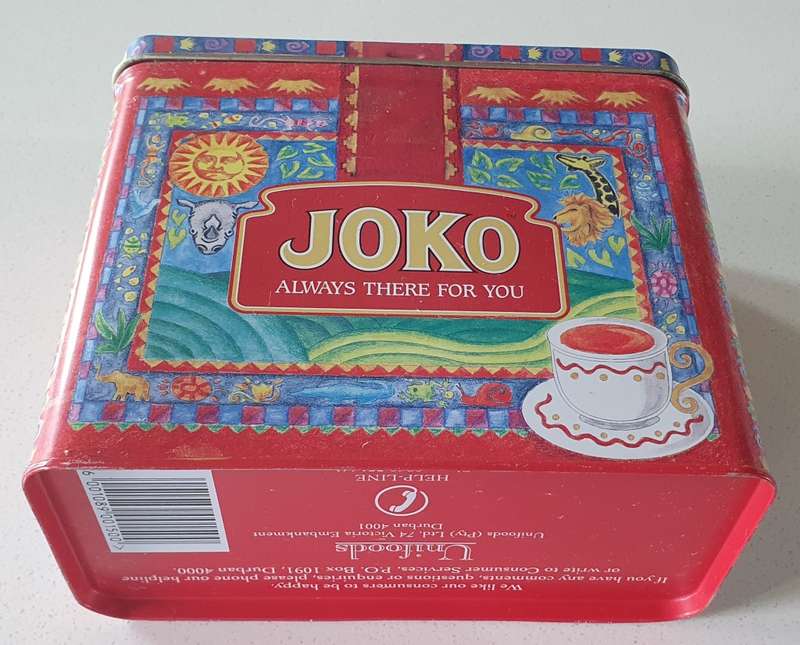 JOKO tea tin as per photos