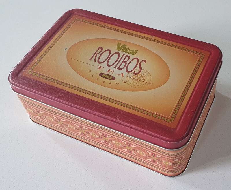 ROOIBOS Vital tea tin as per photos