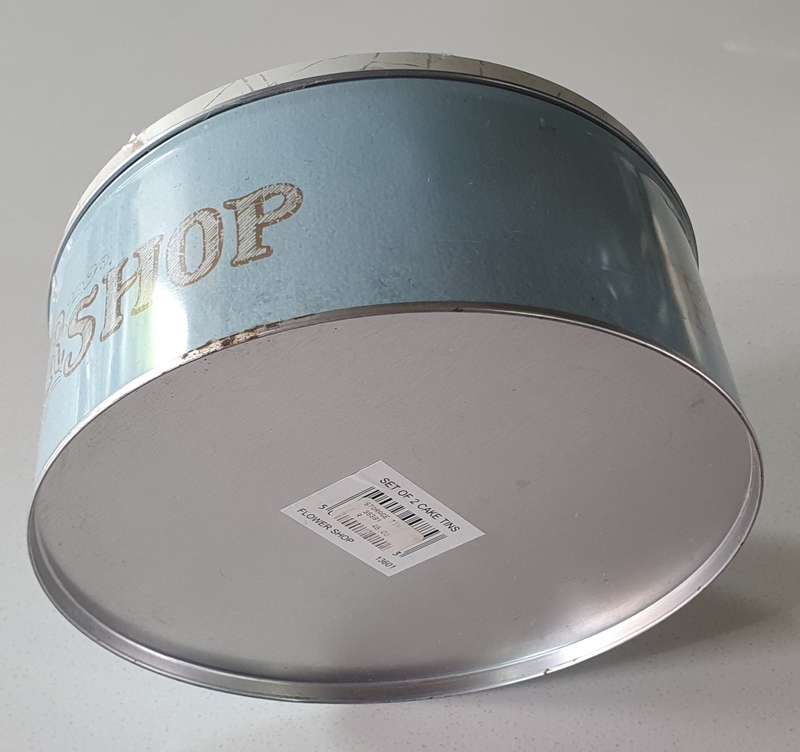Flower Shop cookie tin as per photos