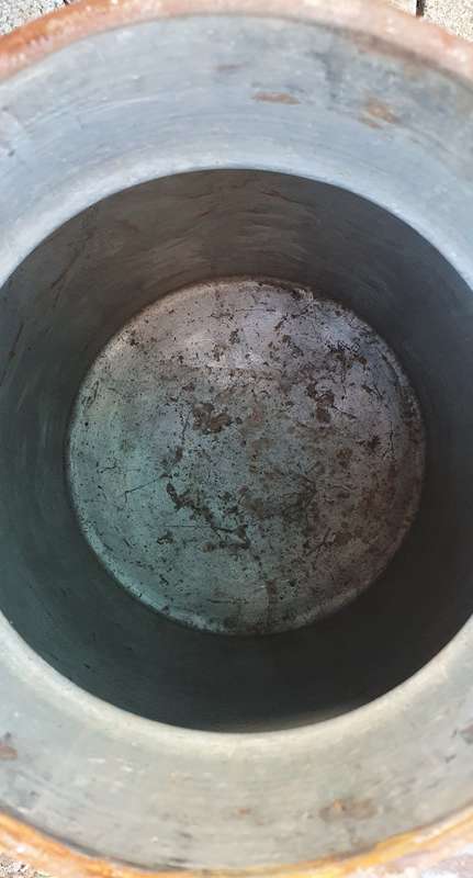 Vintage milk can as per photos