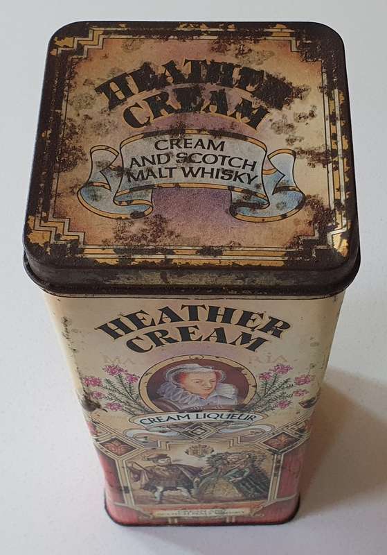 Heather Cream Liqueur tin as per photos