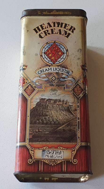 Heather Cream Liqueur tin as per photos