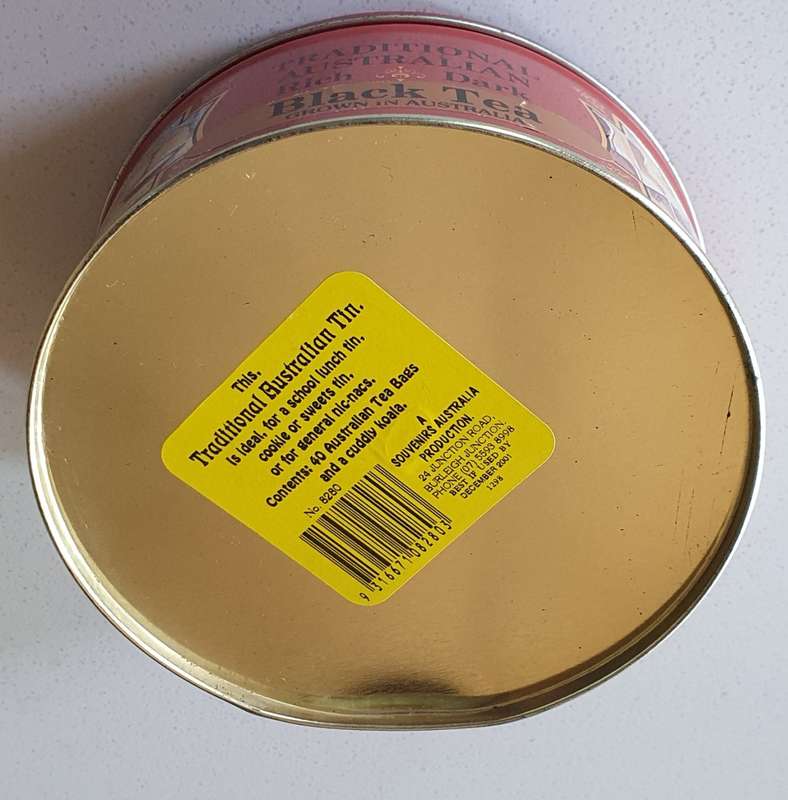 Traditional Australian Black Tea tin as per photos