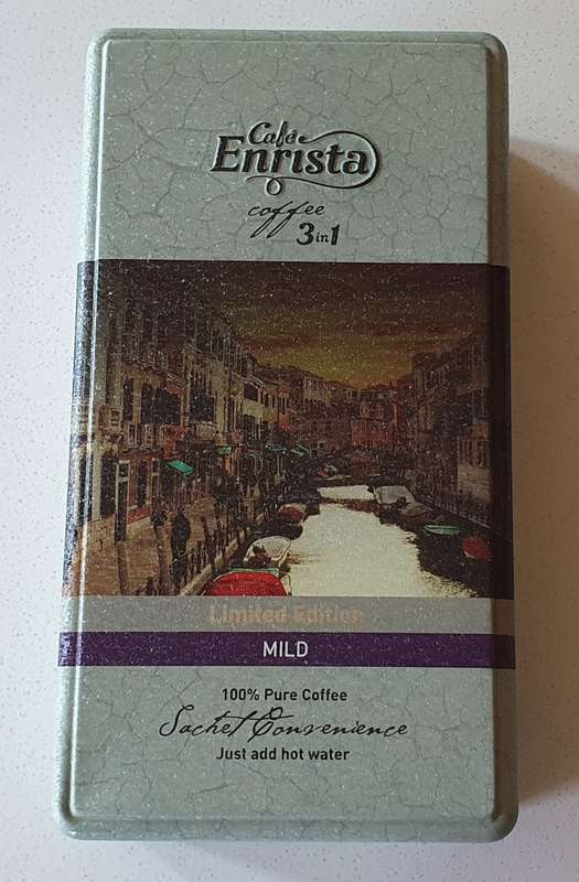 Cafe Enrista coffee tin as per photos