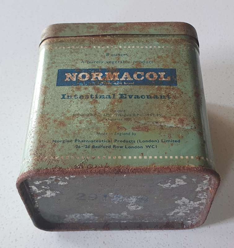 NORMACOL tin as per photos