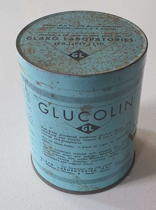 GLUCOLIN tin as per photos