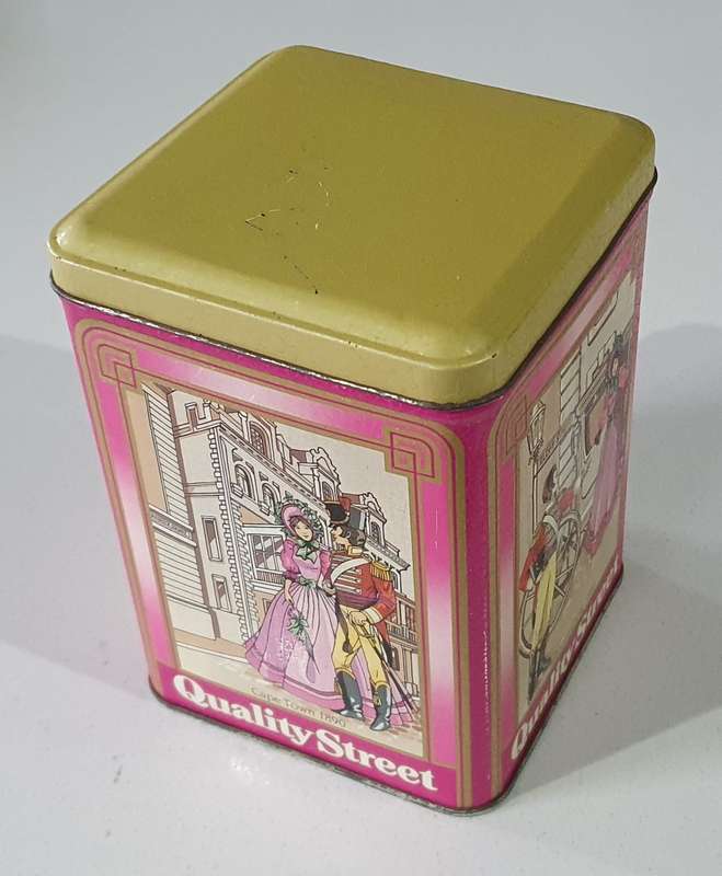 Quality street tin as per photos