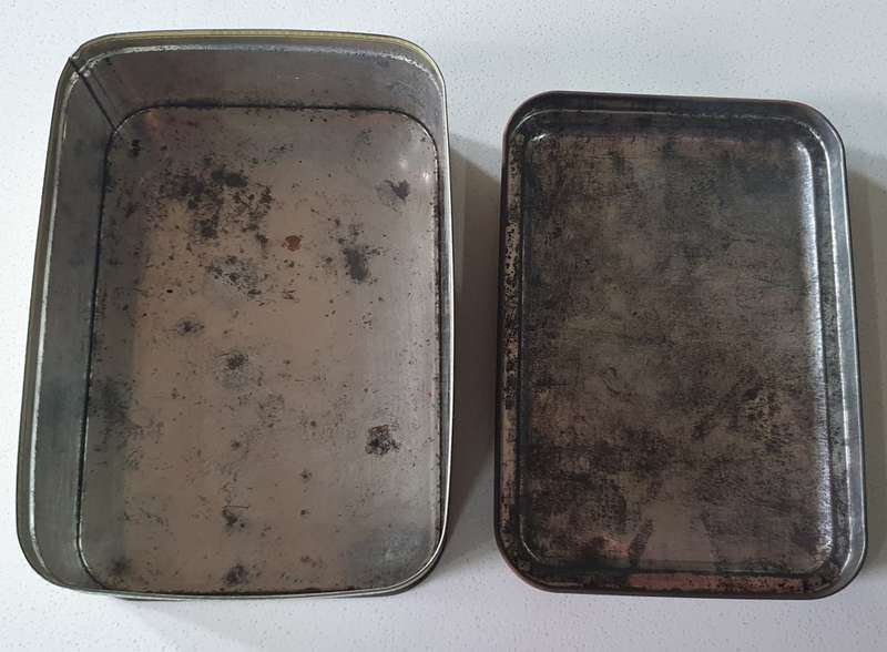 Vintage SUNRISE mint lumps tin as per photos