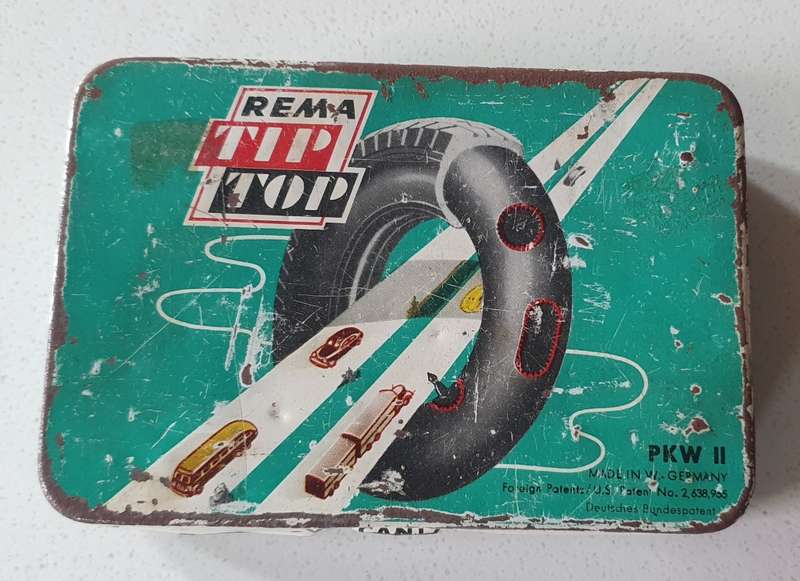 Vintage REMA TIP TOP tin as per photos