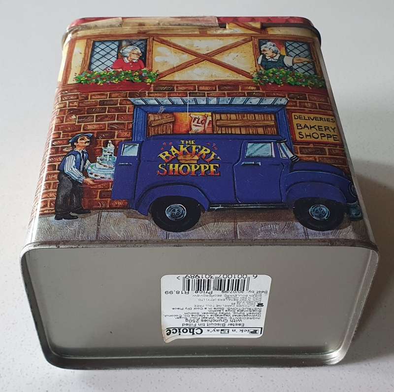 THE BAKERY SHOPPE tin as per photos