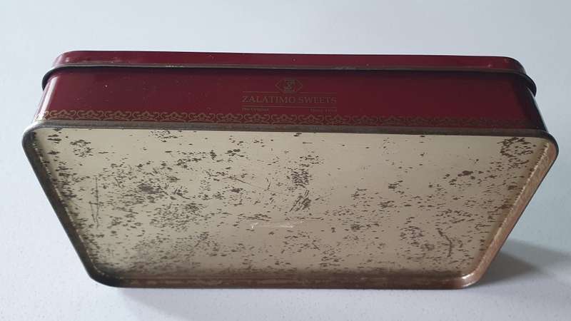 ZALATIMO SWEETS tin as per photos